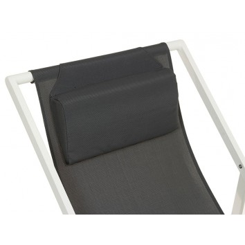 Sillón de jardín gris - 60x100x93h 2