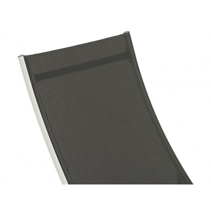 Tumbona aluminio gris - 180x55x25h Tumbona aluminio gris - 180x55x25h
