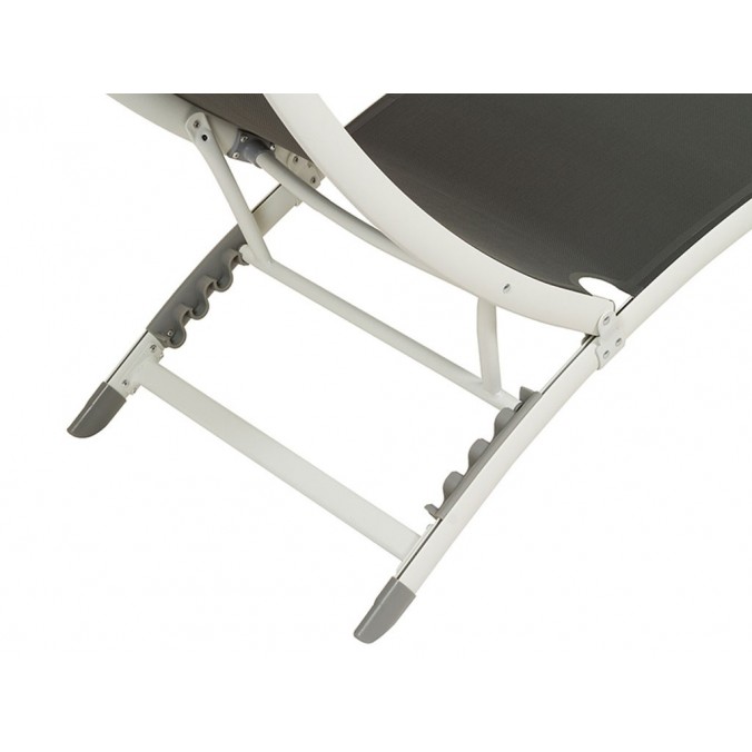 Tumbona aluminio gris - 180x55x25h Tumbona aluminio gris - 180x55x25h