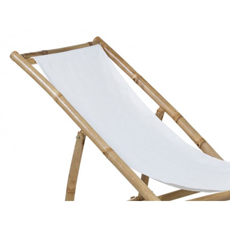 Silla playa bambú - 136x59x66h