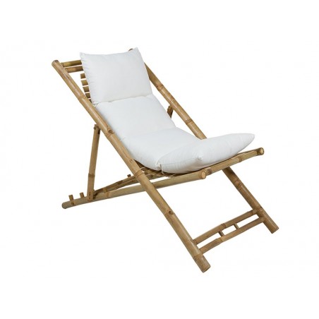 Silla playa bambú - 136x59x63h