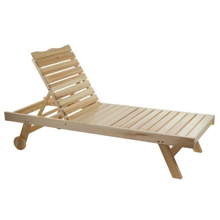 Tumbona jardin - 184x63x35h