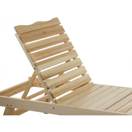 Tumbona jardin - 184x63x35h