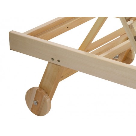 Tumbona jardin - 184x63x35h