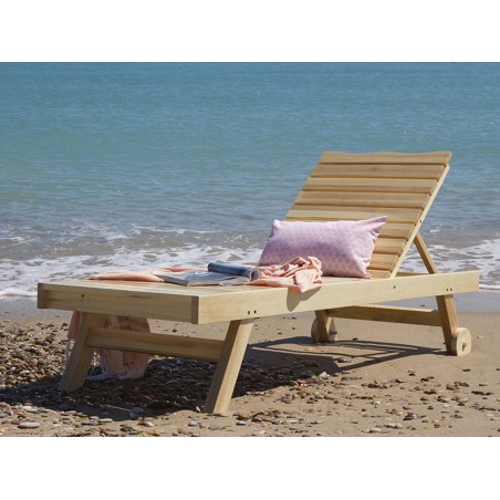 Tumbona jardin - 184x63x35h