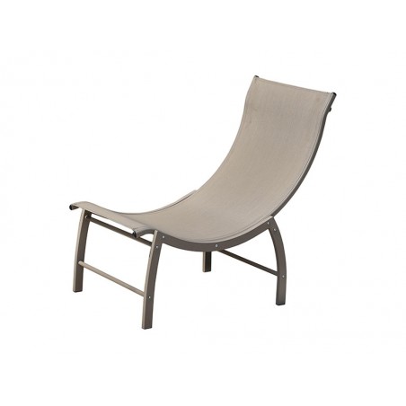 Jgo 3 piezas tumbonas marrones - 106x58x94h