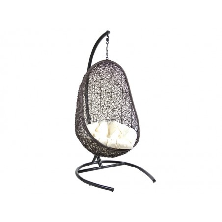 Canasto negro cojín blanco - 100x100x196h