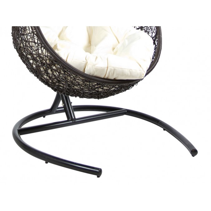 Canasto negro cojín blanco - 100x100x196h