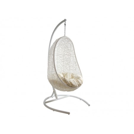 Canasto con cojín blanco - 100x100x196h