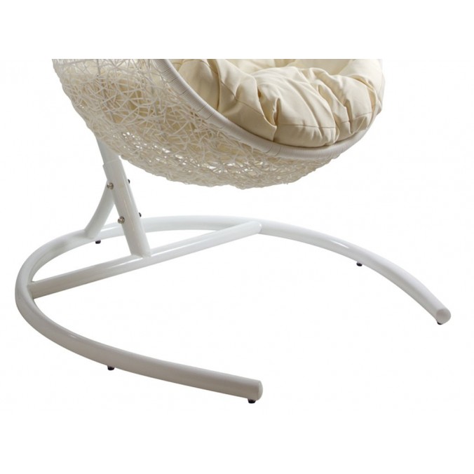 Canasto con cojín blanco - 100x100x196h