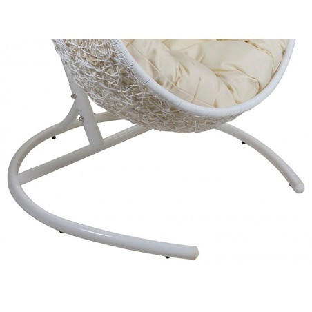 Canasto balancin blanco - 95x95x176h