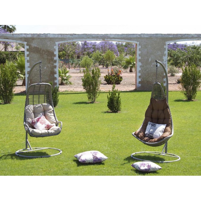 Canasto balancín marrón - 98x98x205h