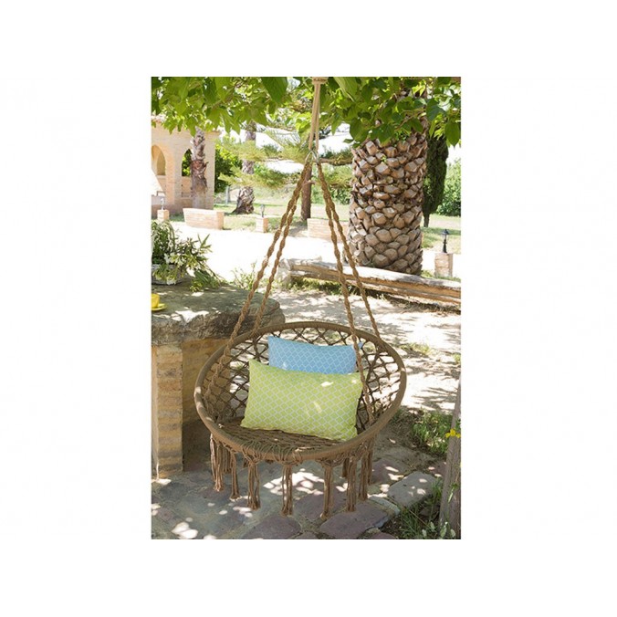 Hamaca redonda para colgar - 82x82x111h