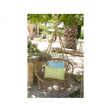 Hamaca redonda para colgar - 82x82x111h