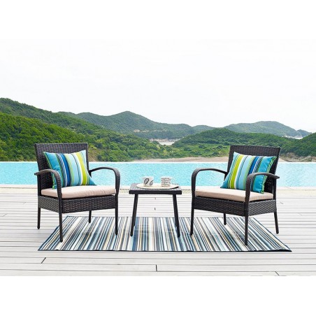 Set 3 piezas jardín - 110x130x78h