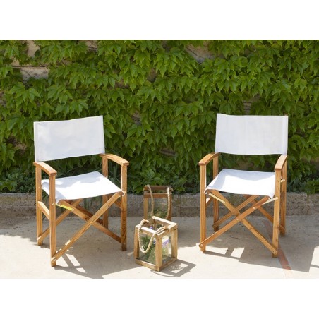 Silla director beige - 55x52x86h