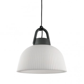 Lámpara colgante de exterior 37cm serie Kinké