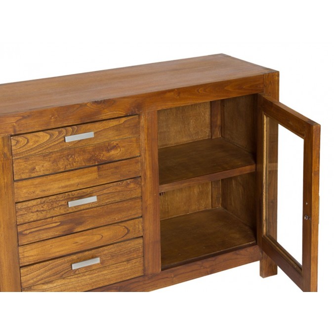 Aparador Ohio 3 cajones - 160x40x82h Aparador Ohio 3 cajones - 160x40x82h