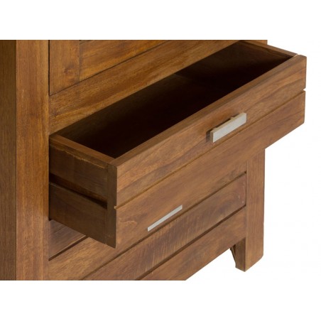 Vitrina Ohio 2 cajones - 70x40x180h