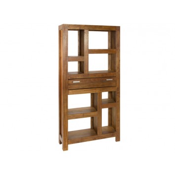Estantería Ohio con 1 cajón - 90x30x180h