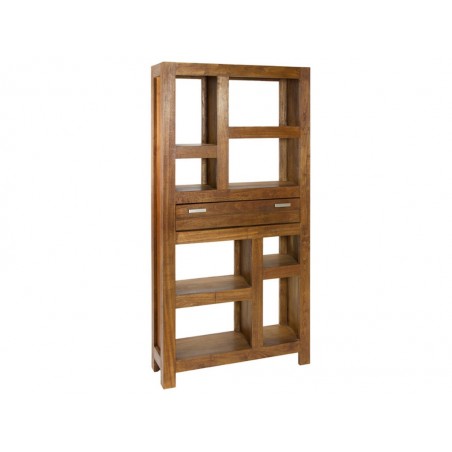 Estantería Ohio con 1 cajón - 90x30x180h