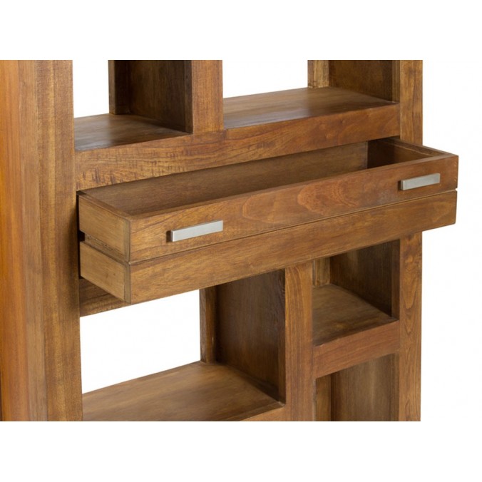 Estantería Ohio con 1 cajón - 90x30x180h