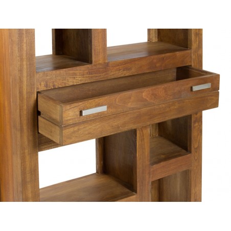 Estantería Ohio con 1 cajón - 90x30x180h