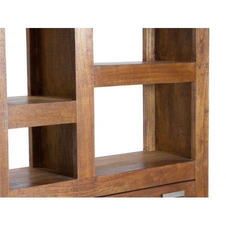 Estantería Ohio con 1 cajón - 90x30x180h