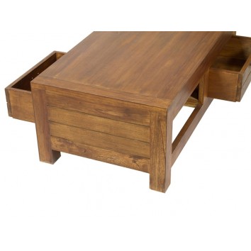 Mesa centro Ohio con 2 cajones - 110x60x40h 2