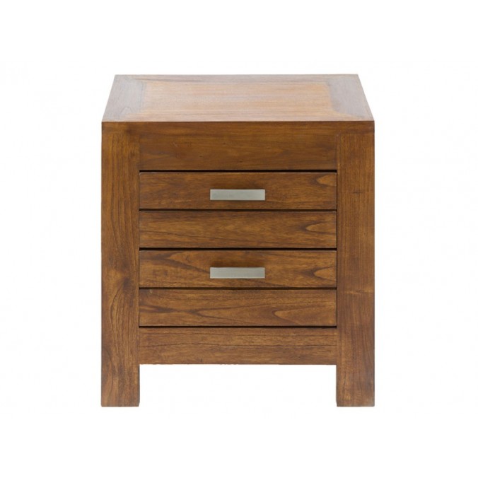 Mesita noche Ohio 2 cajones - 50x38x54h