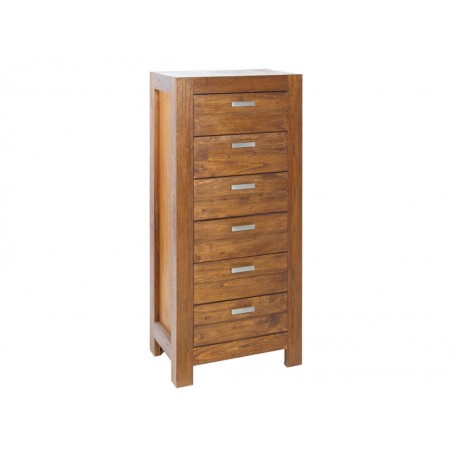 Chifonier Ohio con 6 cajones - 55x38x125h