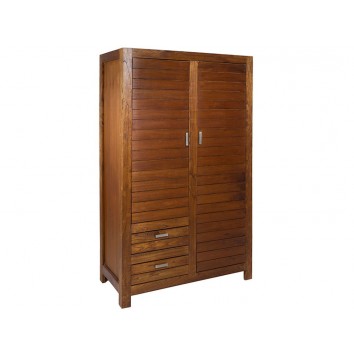 Armario Ohio 2 puertas y cajón - 115x55x188h
