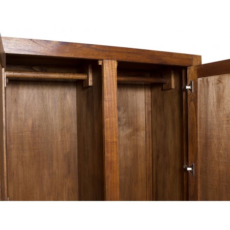 Armario Ohio 2 puertas y cajón - 115x55x188h