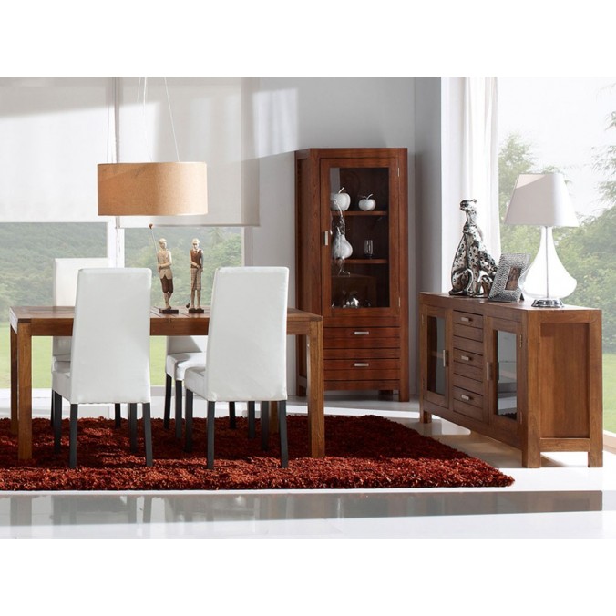 Mesa comedor extensible - 140x90x78h