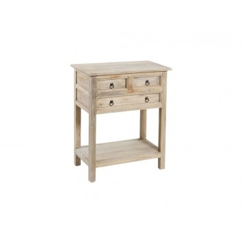 Mesa con tres cajones - 66x38x81h