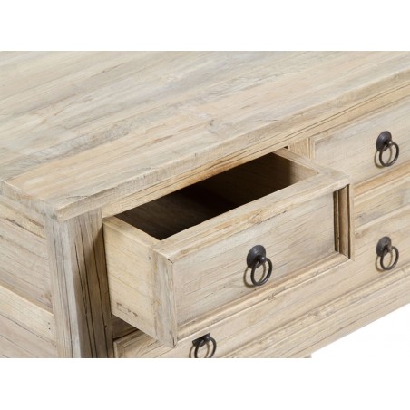 Mesa con tres cajones - 66x38x81h