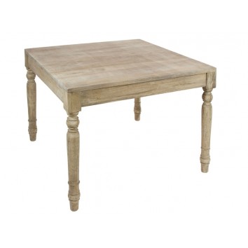 Mesa comedor envejecida - 100x100x77h