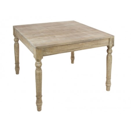 Mesa comedor envejecida - 100x100x77h