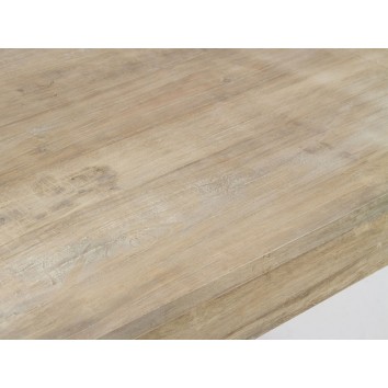 Mesa comedor envejecida - 100x100x77h 2