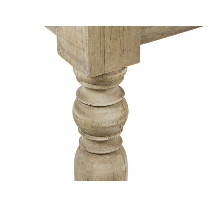 Mesa comedor envejecida - 100x100x77h