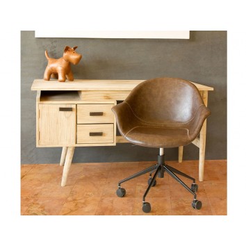 Escritorio 2 cajones - 140x70x76h 2
