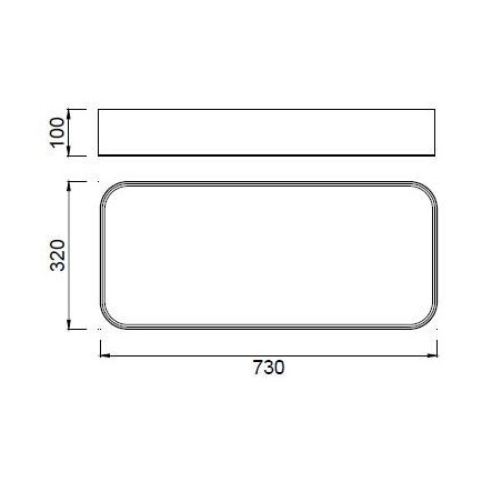 Lámpara techo led nur 