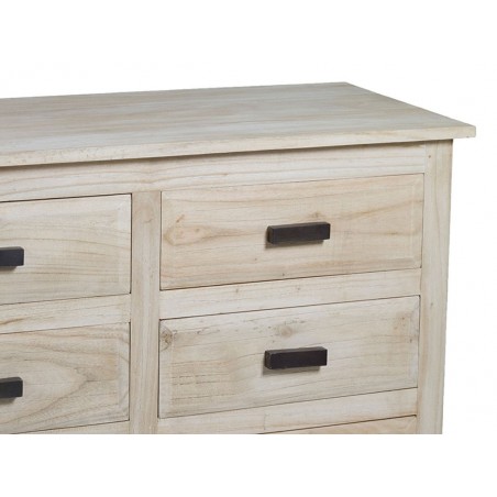 Cómoda madera envejecida - 110x45x81h