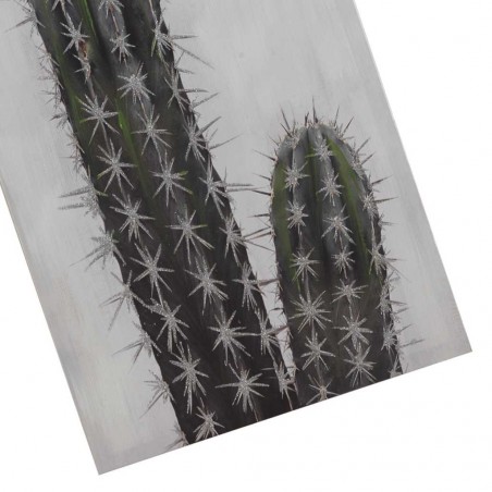 Lienzo Cactus II impreso y retocado a mano - 50x100x3cm