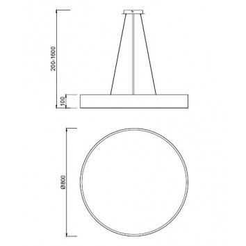 Lámpara techo led nur  2