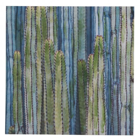 Lienzo Cactus V impreso y retocado a mano - 70x70x3cm