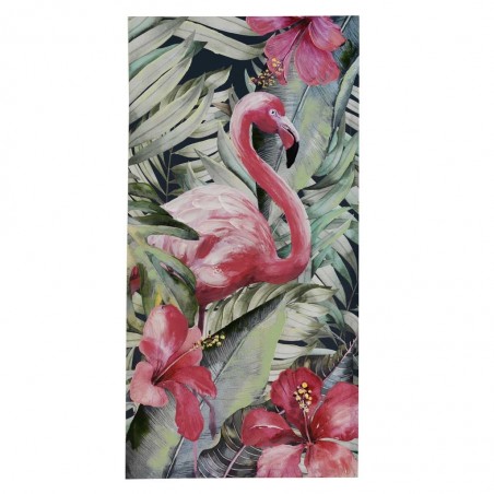 Lienzo flamencos I impreso y retocado a mano - 60x120x3cm