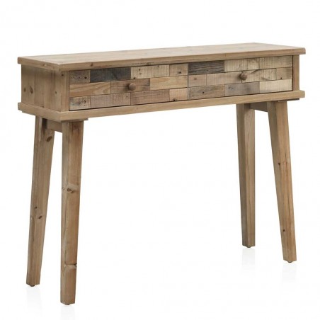Consola estilo vintage 100x30x78h madera reciclada