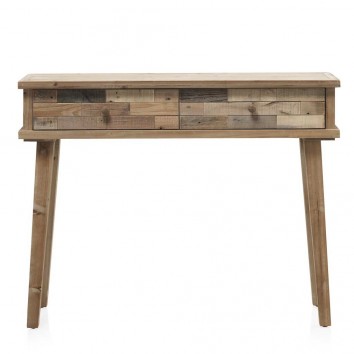 Consola estilo vintage 100x30x78h madera reciclada 2