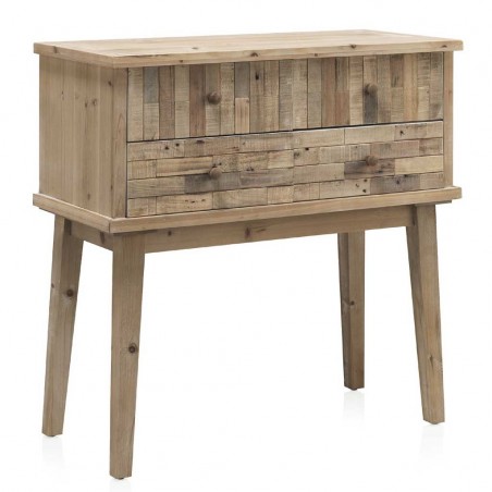 Consola estilo vintage 85x40x85h madera reciclada